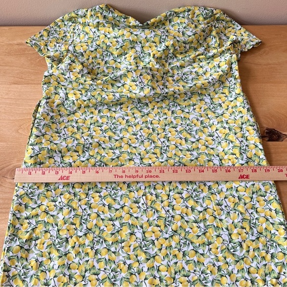 J MCLAUGHLIN YANNA DRESS S CATALINA CLOTH LEMON PRINT 1/4 ZIP POLO SUMMER NWOT - Picture 10 of 12